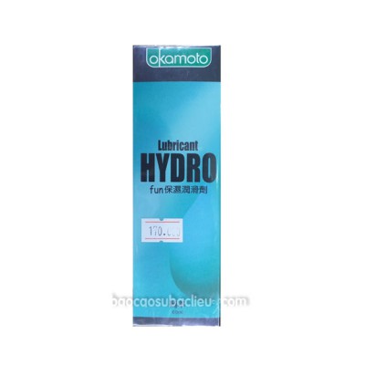 Gel Bôi Trơn Chính Hãng Okamoto Lubricant HYDRO 60ml