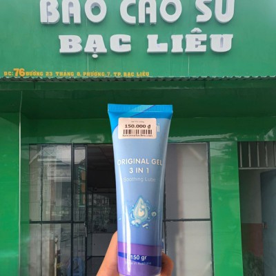 Gel bôi trơn Massage Tâm Thiện Chí Original 3in1 tại bao cao su Bạc Liêu