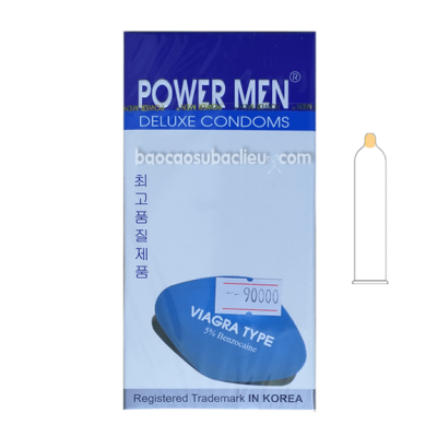 Bao cao su Power Men Viagra hộp 12 bao