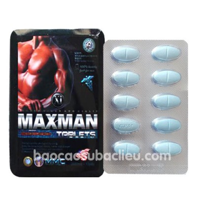 Cường dương Maxman 3800mg hộp 10 viên