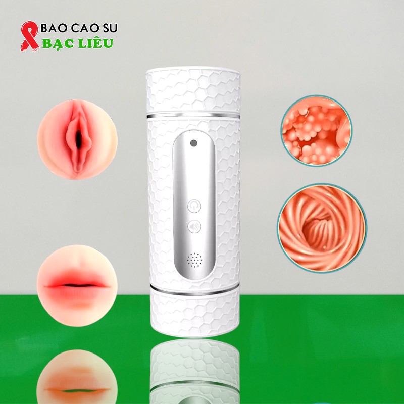 Âm Đạo Giả 2 Đầu Rung Q Snail Cup Chính Hãng | Tại Bao Cao Su Bạc Liêu