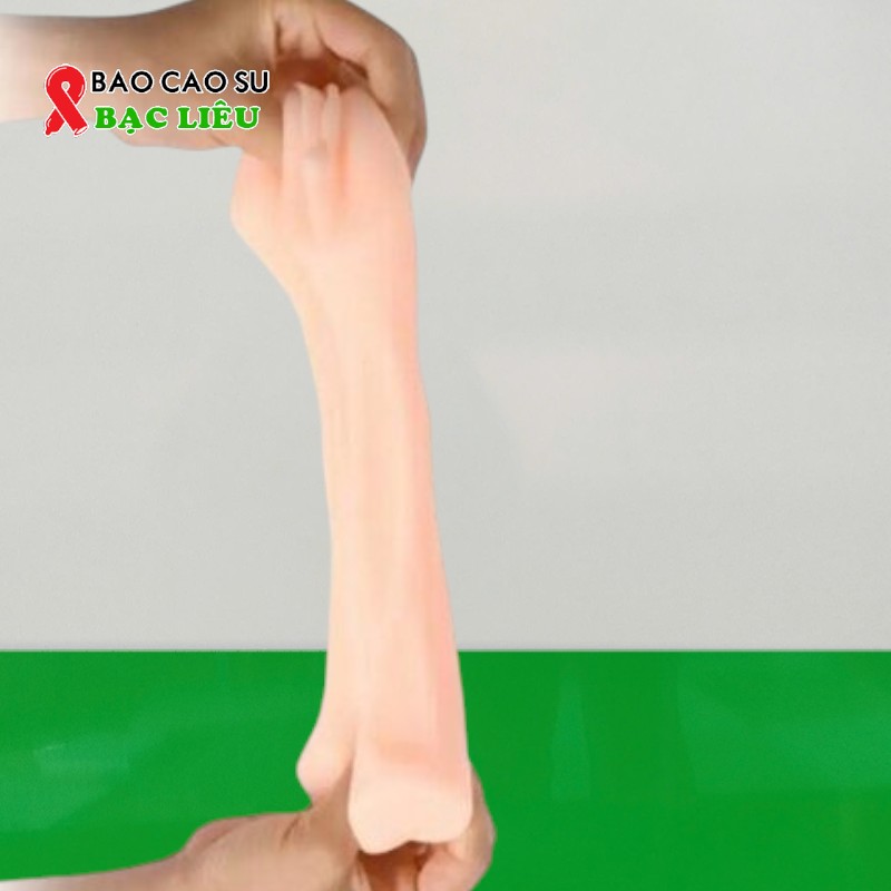 Âm Đạo Giả 2 Đầu Hình Miệng Và Âm Đạo – Silicone Siêu Mềm Mại | Tại Bao Cao Su Bạc Liêu