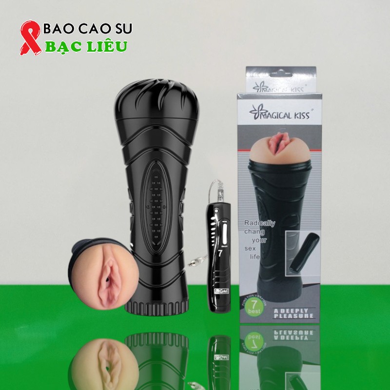 Âm Đạo Giả 7 Chế Độ Rung – Ngụy Trang Đèn Pin Chính Hãng | Tại Bao Cao Su Bạc Liêu