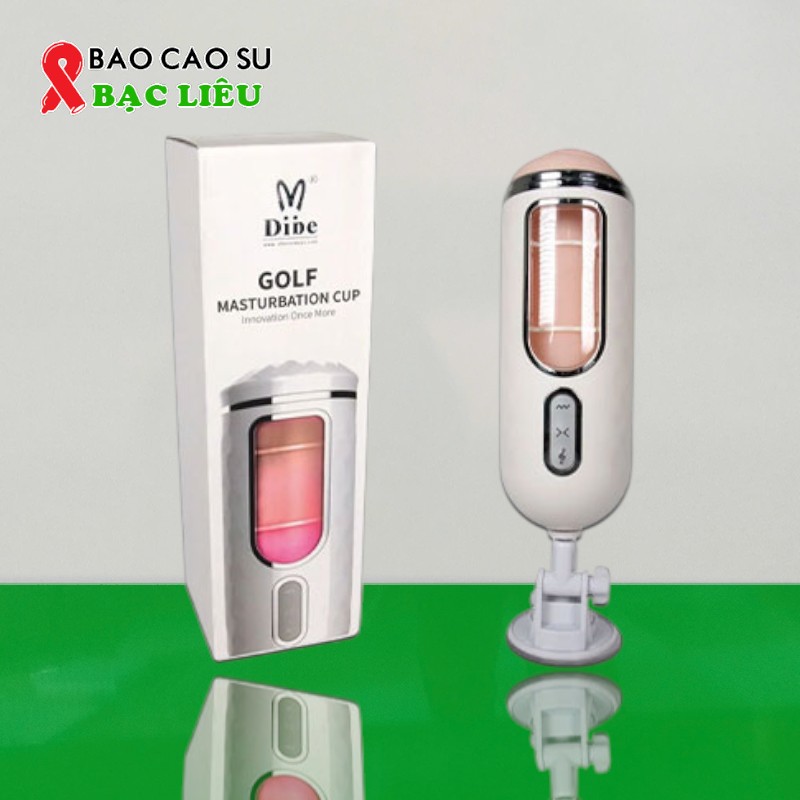 Âm Đạo Giả Gắn Tường Rung Rên Thụt Tự Động Dibe Golf Chính Hãng | Tại Bao Cao Su Bạc Liêu