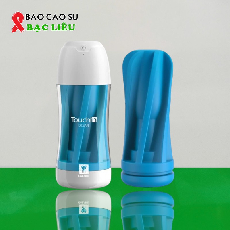 Cốc Thủ Dâm Cầm Tay 20 Chế Độ Rung Touch In | Tại Bao Cao Su Bạc Liêu