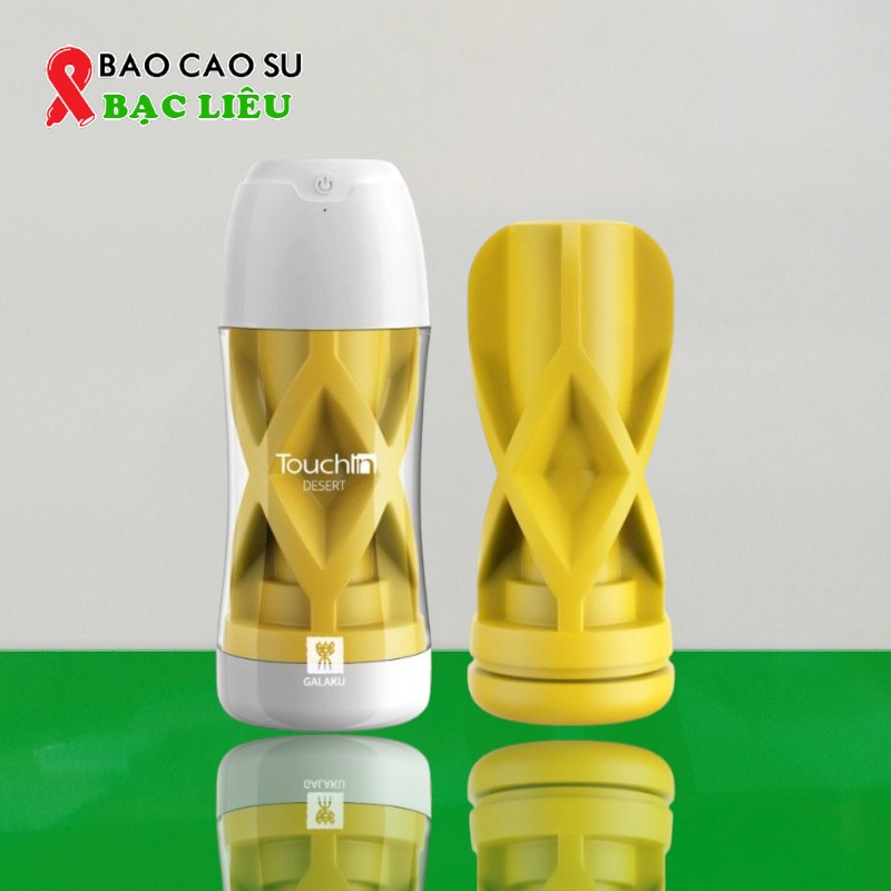 Cốc Thủ Dâm Cầm Tay 20 Chế Độ Rung Touch In | Tại Bao Cao Su Bạc Liêu