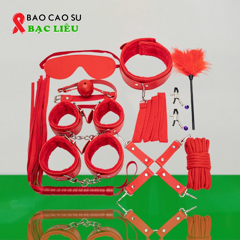 Bộ Đồ Chơi Bạo Dâm – BDSM 10 Món JIUAI Cao Cấp | Tại Bao Cao Su Bạc Liêu