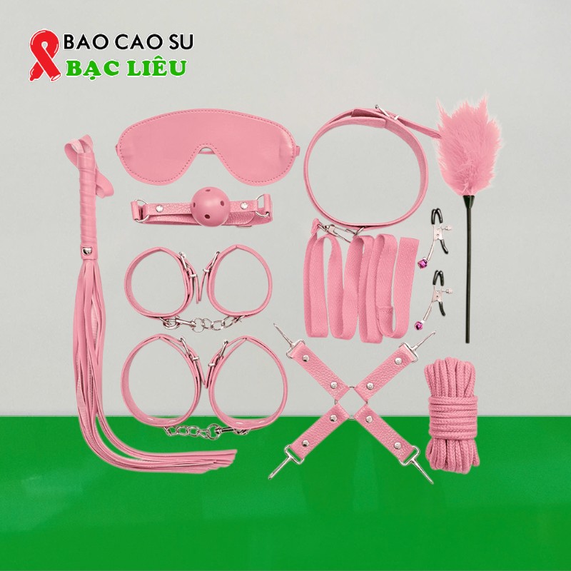 Bộ Đồ Chơi Bạo Dâm – BDSM 10 Món JIUAI Cao Cấp | Tại Bao Cao Su Bạc Liêu