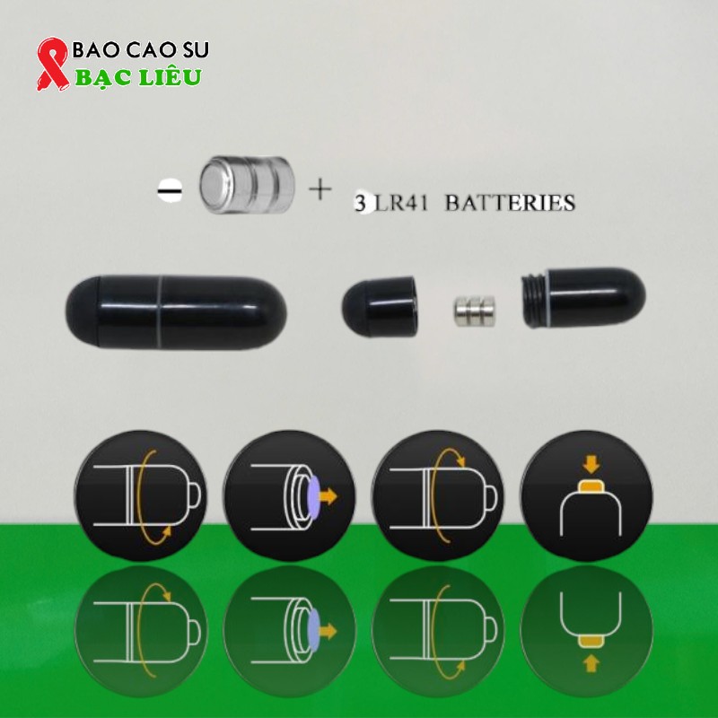 Bao Đôn Dên Brave Man Rung Nhánh & Đầu – Có Quai Đeo Chống Tuột Chính Hãng | Tại Bao Cao Su Bạc Liêu