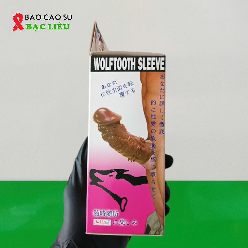 Bao Dôn Dên Da Nâu Gai Nổi Lớn – Tăng Kích Cỡ Dương Vật | Tại Bao Cao Su Bạc Liêu