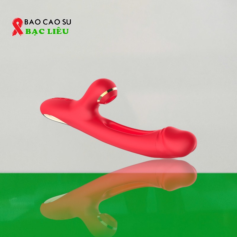 Dương Vật Giả 3 Chức Năng – Rung, Lắc, Hút Cao Cấp | Tại Bao Cao Su Bạc Liêu