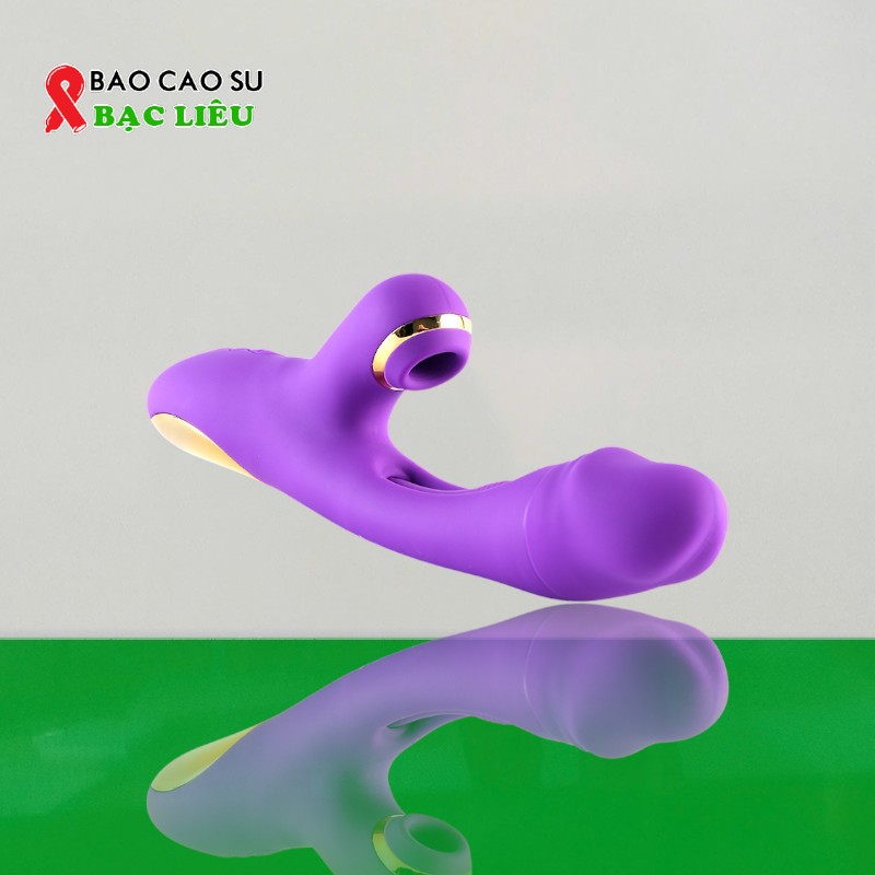 Dương Vật Giả 3 Chức Năng – Rung, Lắc, Hút Cao Cấp | Tại Bao Cao Su Bạc Liêu