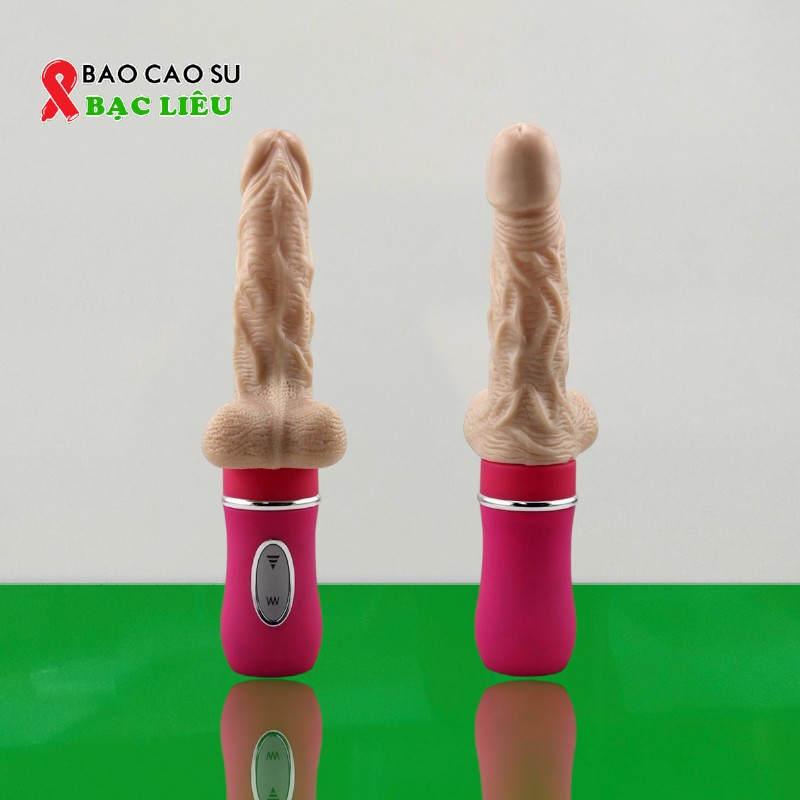 Dương Vật Giả Ailighter Rung – Thụt – Tỏa Nhiệt Silicone Siêu Mềm Mịn Chính Hãng | Tại Bao Cao Su Bạc Liêu