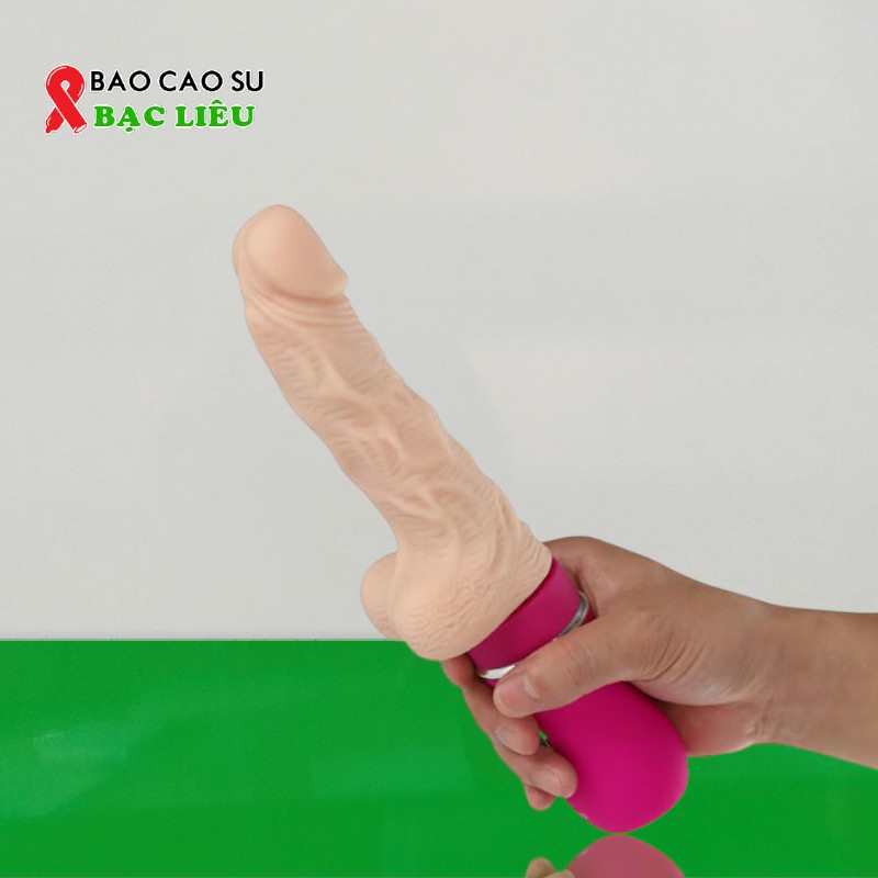 Dương Vật Giả Ailighter Rung – Thụt – Tỏa Nhiệt Silicone Siêu Mềm Mịn Chính Hãng | Tại Bao Cao Su Bạc Liêu