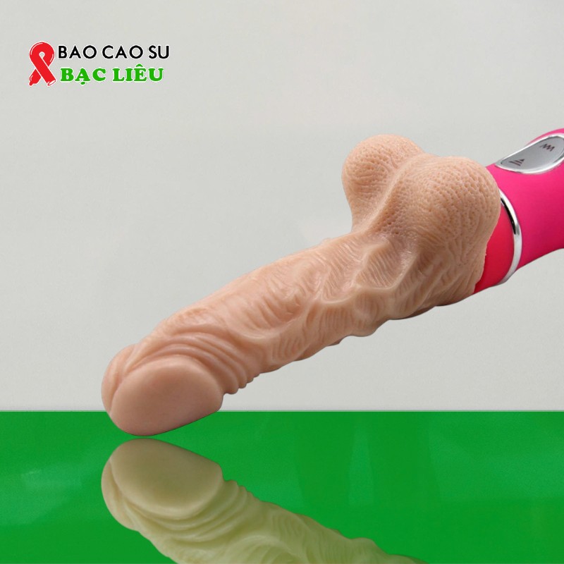 Dương Vật Giả Ailighter Rung – Thụt – Tỏa Nhiệt Silicone Siêu Mềm Mịn Chính Hãng | Tại Bao Cao Su Bạc Liêu