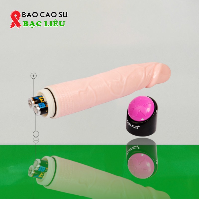 Dương Vật Giả Baile Rung Ngoáy Cầm Tay 2 Pin Chính Hãng Tại Bao Cao Su Bạc Liêu