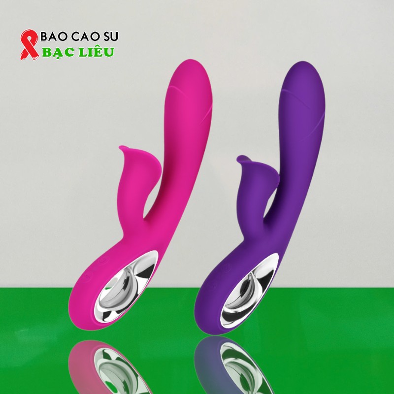 Dương Vật Giả Cầm Tay 30 Chế Độ Rung Có Nhánh Phụ – Bản Cao Cấp | Tại Bao Cao Su Bạc Liêu