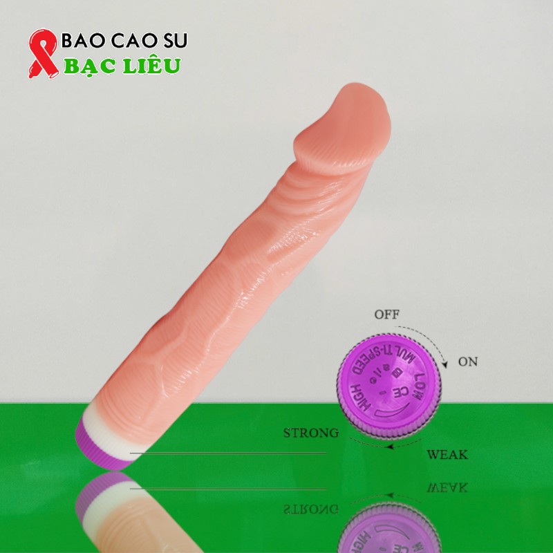 Dương Vật Giả Cầm Tay Baile 2 Pin Rung Êm Ái | Tại Bao Cao Su Bạc Liêu