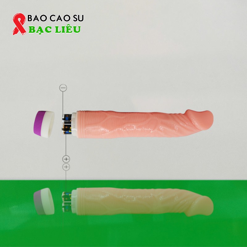 Dương Vật Giả Cầm Tay Baile 2 Pin Rung Êm Ái | Tại Bao Cao Su Bạc Liêu