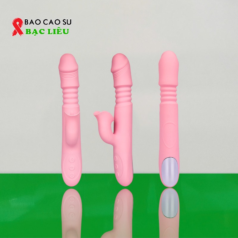 Dương Vật Giả Cầm Tay Jiuai Rung, Liếm, Thụt, Ngoáy, Sưởi Ấm Chính Hãng | Tại Bao Cao Su Bạc Liêu