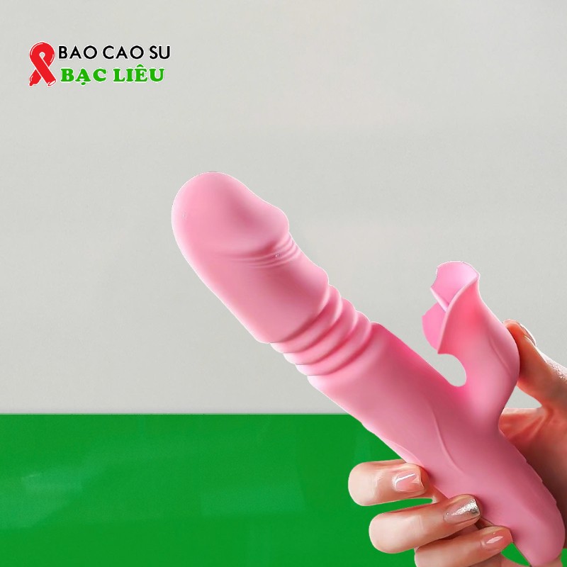 Dương Vật Giả Cầm Tay Jiuai Rung, Liếm, Thụt, Ngoáy, Sưởi Ấm Chính Hãng | Tại Bao Cao Su Bạc Liêu
