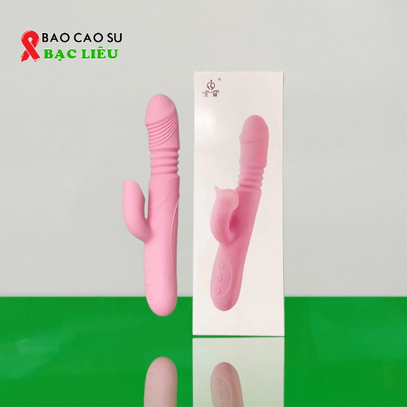 Dương Vật Giả Cầm Tay Jiuai Rung, Liếm, Thụt, Ngoáy, Sưởi Ấm Chính Hãng | Tại Bao Cao Su Bạc Liêu
