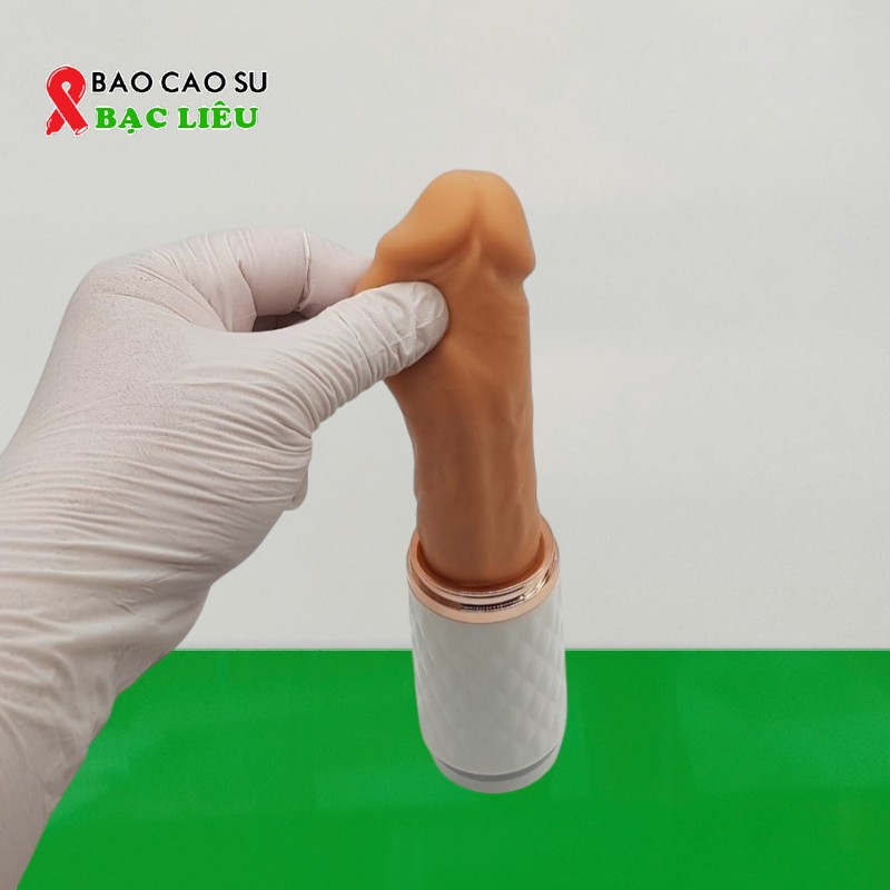 Dương Vật Giả Diamond Gắn Tường Rung Thụt Phát Nhiệt Điều Khiển Từ Xa | Tại Bao Cao Su Bạc Liêu