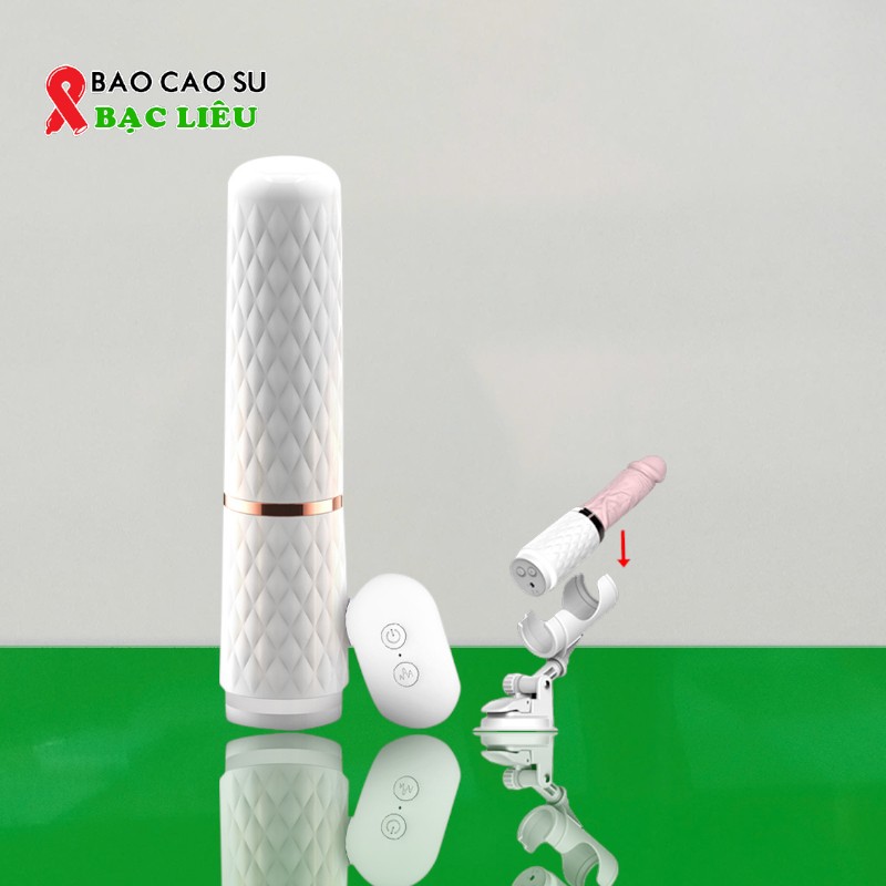 Dương Vật Giả Diamond Gắn Tường Rung Thụt Phát Nhiệt Điều Khiển Từ Xa | Tại Bao Cao Su Bạc Liêu