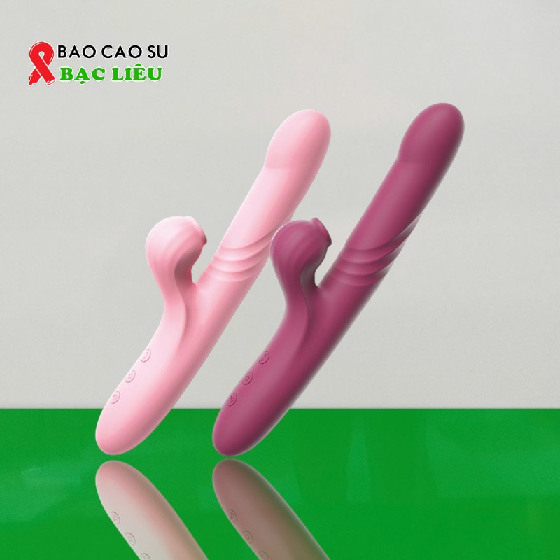 Dương Vật Giả LOLO Rung Hút - Cầm Tay | Tại Bao Cao Su Bạc Liêu