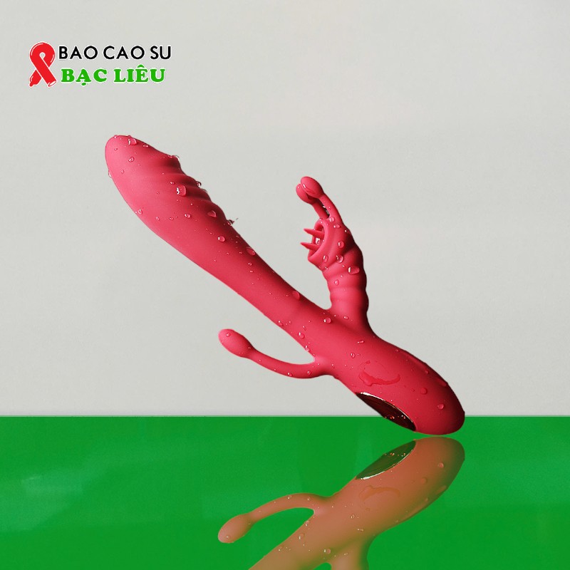 Dương Vật Giả Lust 3 Nhánh 12 Chế Độ Rung – Phát Nhiệt Ấm Nóng Cao Cấp | Tại Bao Cao Su Bạc Liêu