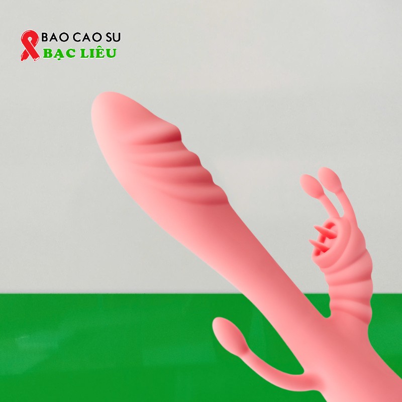 Dương Vật Giả Lust 3 Nhánh 12 Chế Độ Rung – Phát Nhiệt Ấm Nóng Cao Cấp | Tại Bao Cao Su Bạc Liêu