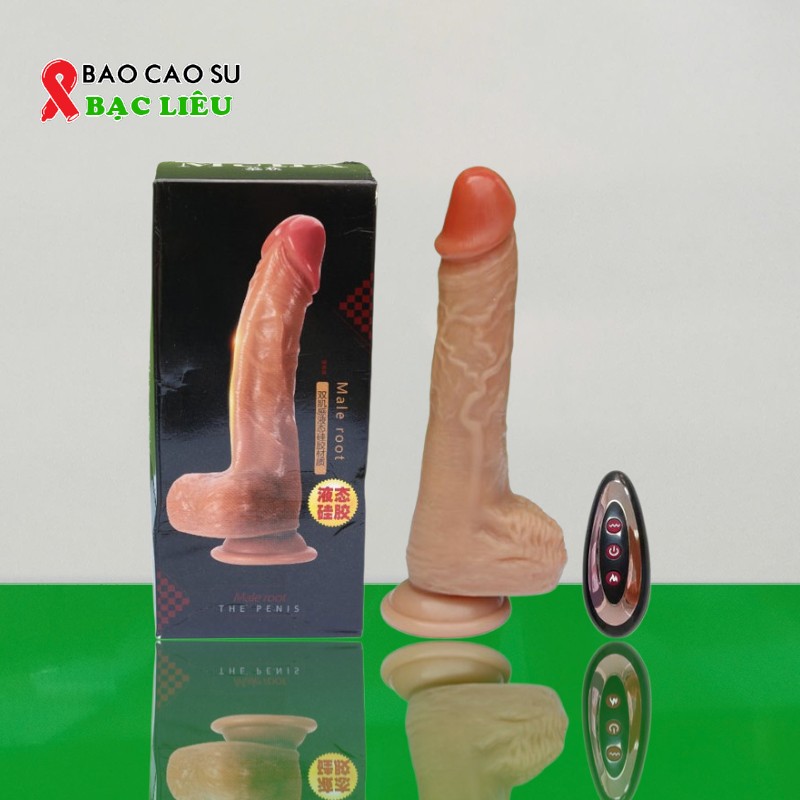 Dương Vật Giả Muha Hít Tường, Rung, Thụt, Phát Nhiệt – Điều Khiển Từ Xa | Tại Bao Cao Su Bạc Liêu