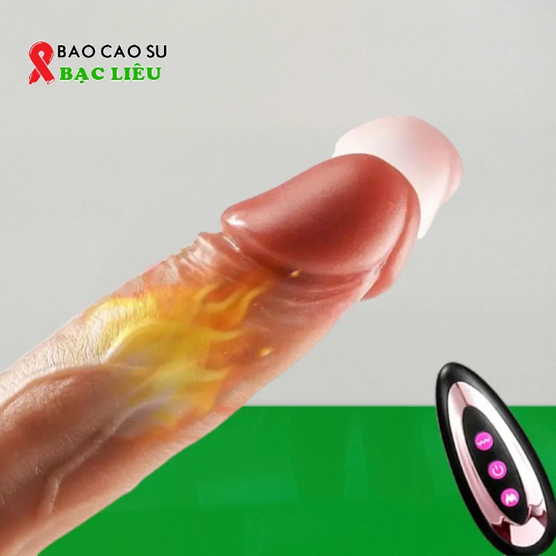 Dương Vật Giả Muha Hít Tường, Rung, Thụt, Phát Nhiệt – Điều Khiển Từ Xa | Tại Bao Cao Su Bạc Liêu