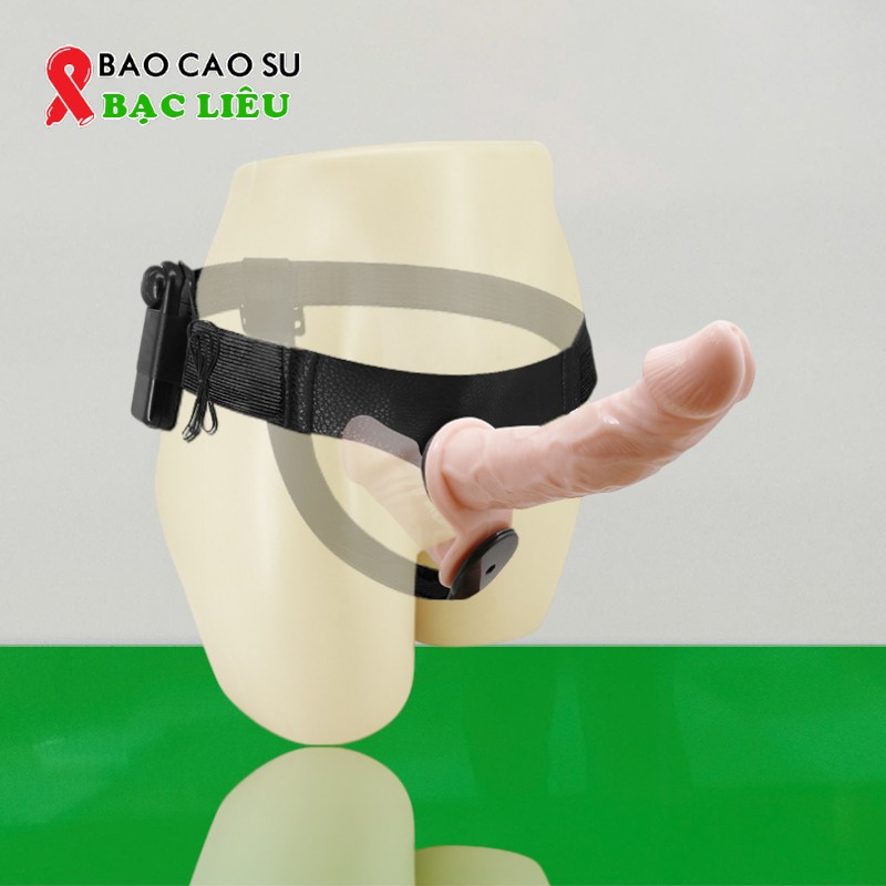 Dương Vật Giả Quai Đeo 2 Đầu Rung Có Điều Khiển - Baile Ultra Chính Hãng | Tại Bao Cao Su Bạc Liêu