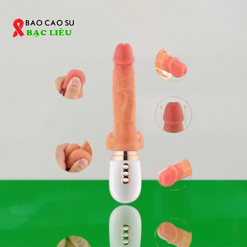 Dương Vật Giả Rung Thụt Cầm Tay Hít Tường Tỏa Nhiệt Sưởi Ấm – Điều Khiển Từ Xa | Tại Bao Cao Su Bạc Liêu
