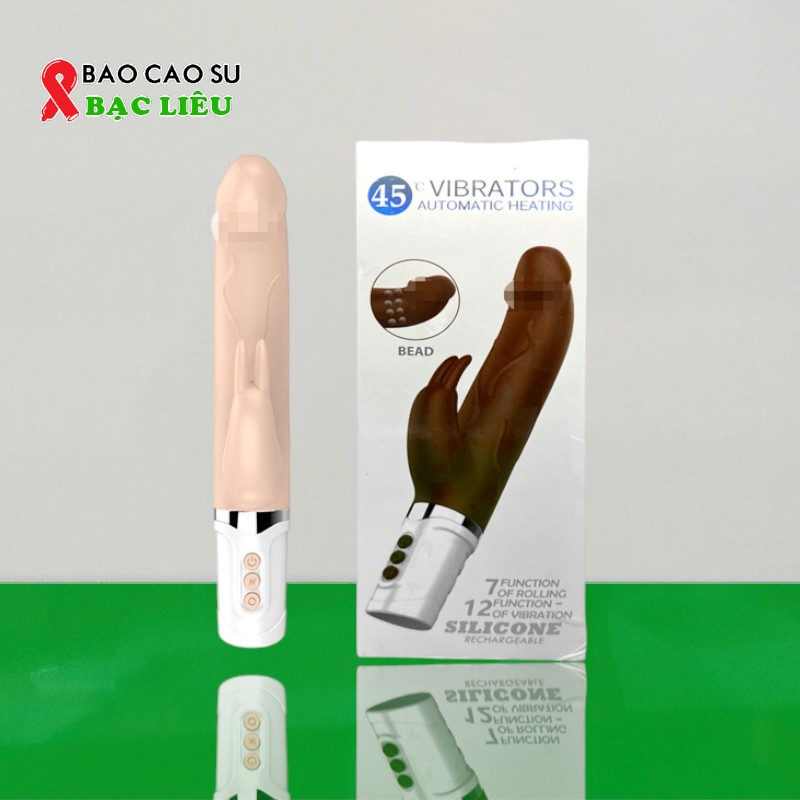 Dương Vật Giả Xoay Bi, Rung, Thụt, Phát Nhiệt Nóng Ấm Chính Hãng | Tại Bao Cao Su Bạc Liêu – Siêu Phẩm Cho Nàng Lên Đỉnh Dễ Dàng