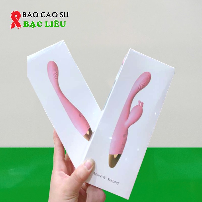 Que Rung Ngón Tay Nhánh Tai Thỏ 12 Chế Độ – Tỏa Nhiệt Ấm Nóng | Tại Bao Cao Su Bạc Liêu