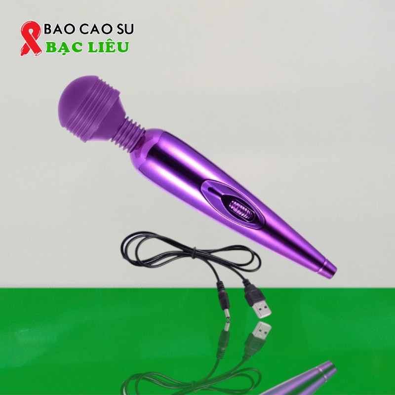 Chày Rung Mát Xa Mini – Rung Êm Trầm, Gọn Nhẹ, Sạc USB | Tại Bao Cao Su Bạc Liêu