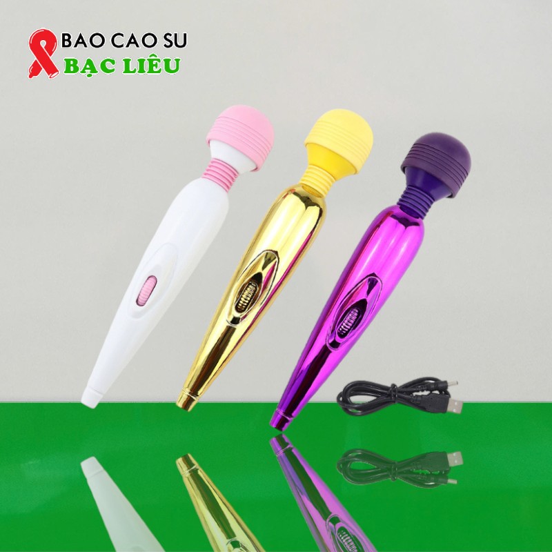 Chày Rung Mát Xa Mini – Rung Êm Trầm, Gọn Nhẹ, Sạc USB | Tại Bao Cao Su Bạc Liêu