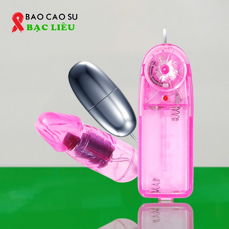 Trứng Rung Tình Yêu 1 Đầu Inox 1 Đầu Nhựa Tại Bao Cao Su Bạc Liêu – Rung Mạnh Kích Thích Điểm G