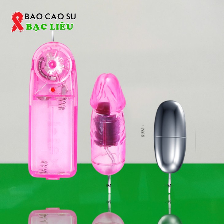 Trứng Rung Tình Yêu 1 Đầu Inox 1 Đầu Nhựa Tại Bao Cao Su Bạc Liêu – Rung Mạnh Kích Thích Điểm G