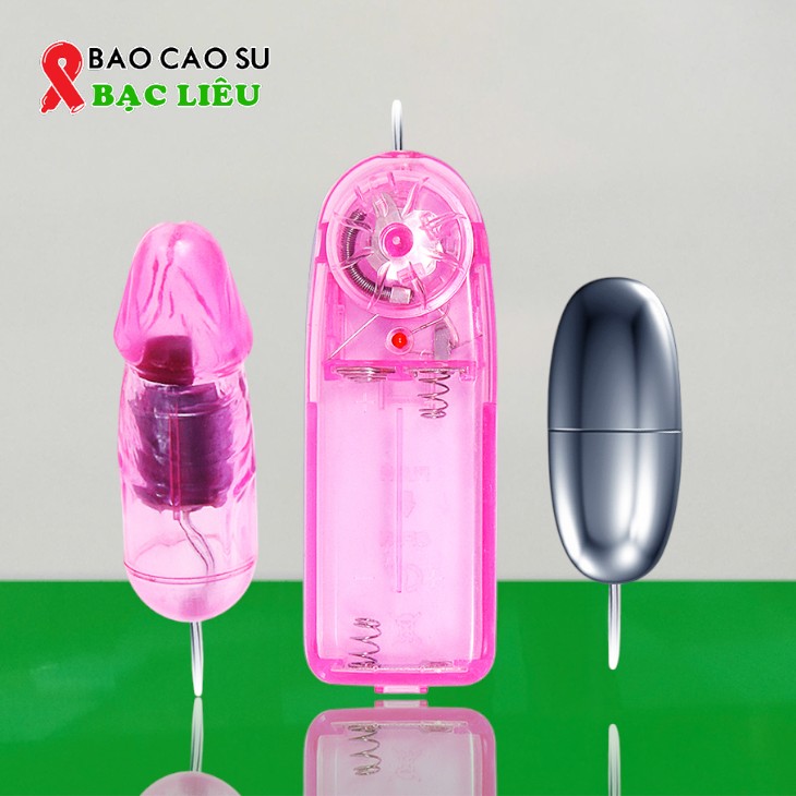 Trứng Rung Tình Yêu 1 Đầu Inox 1 Đầu Nhựa Tại Bao Cao Su Bạc Liêu – Rung Mạnh Kích Thích Điểm G