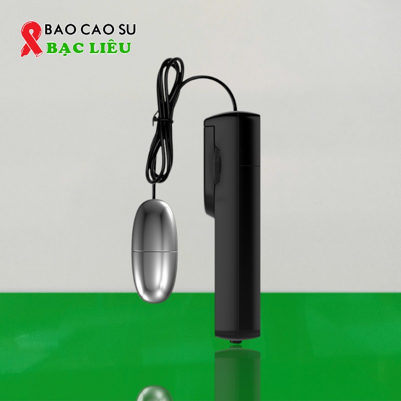 Trứng Rung Tình Yêu Inox 1 Đầu Mini Rung Mạnh, Dễ Điều Khiển – Tại Bao Cao Su Bạc Liêu