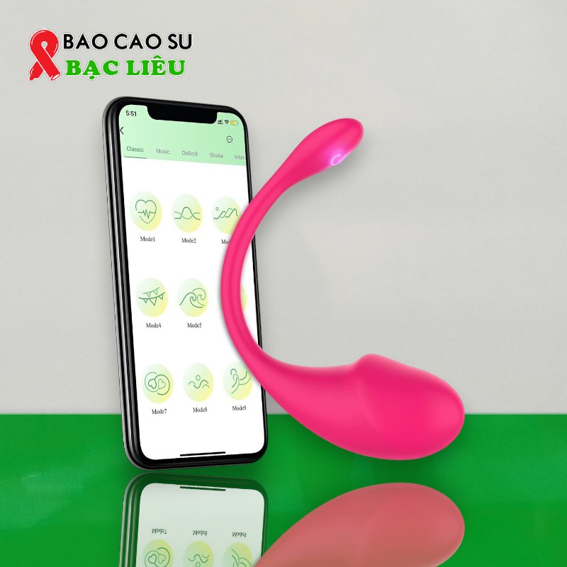 Trứng rung điều khiển app điện thoại tại Bạc Liêu - Đồ chơi tình dục cao cấp, chính hãng