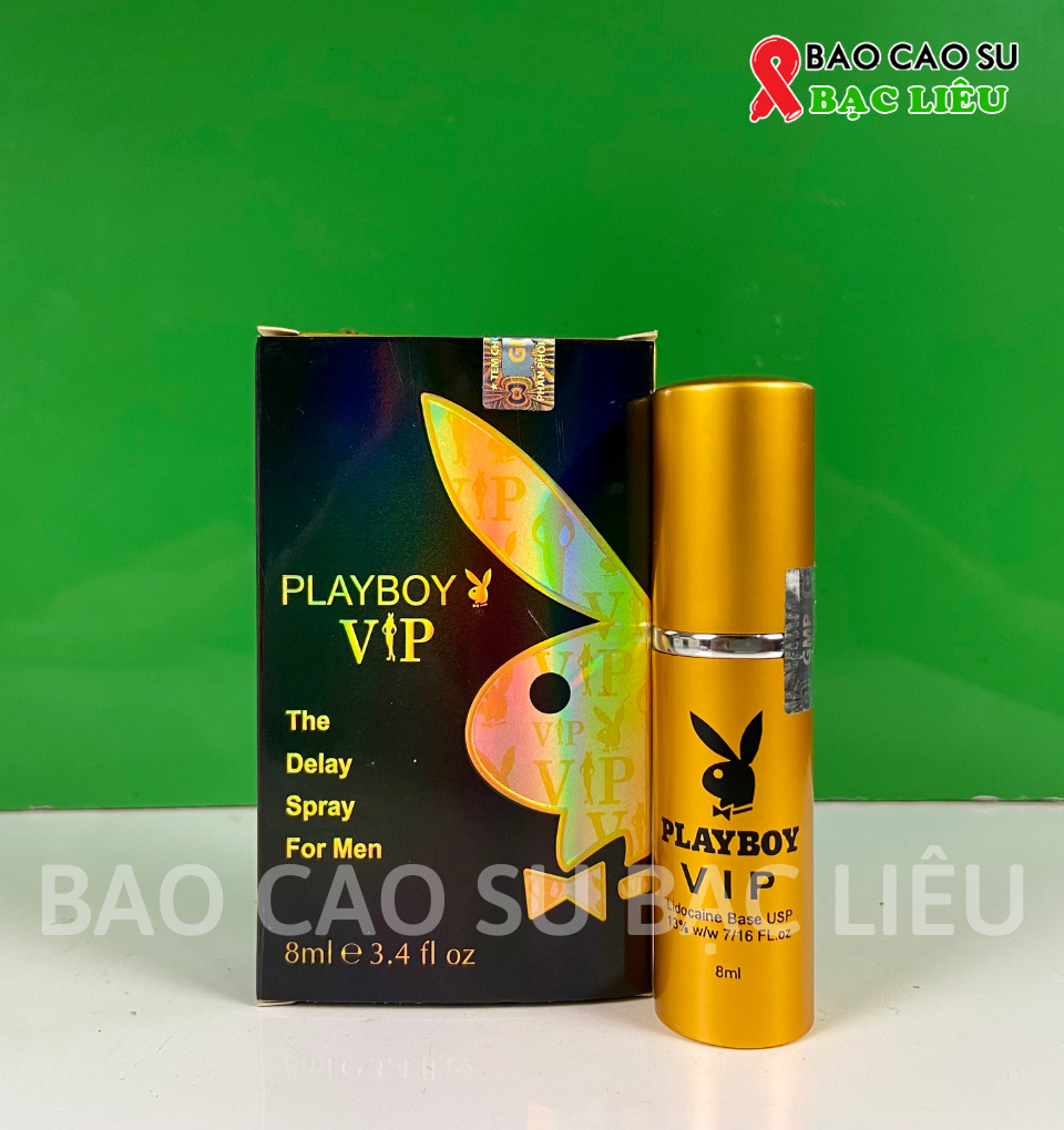 Chai xịt chống xuất tinh sớm Playboy VIP - 10ml