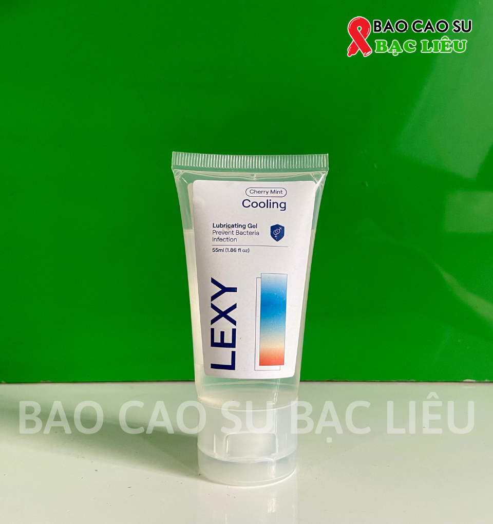 Gel bôi trơn Lexy Cooling Cheery Mint mát lạnh 55ml