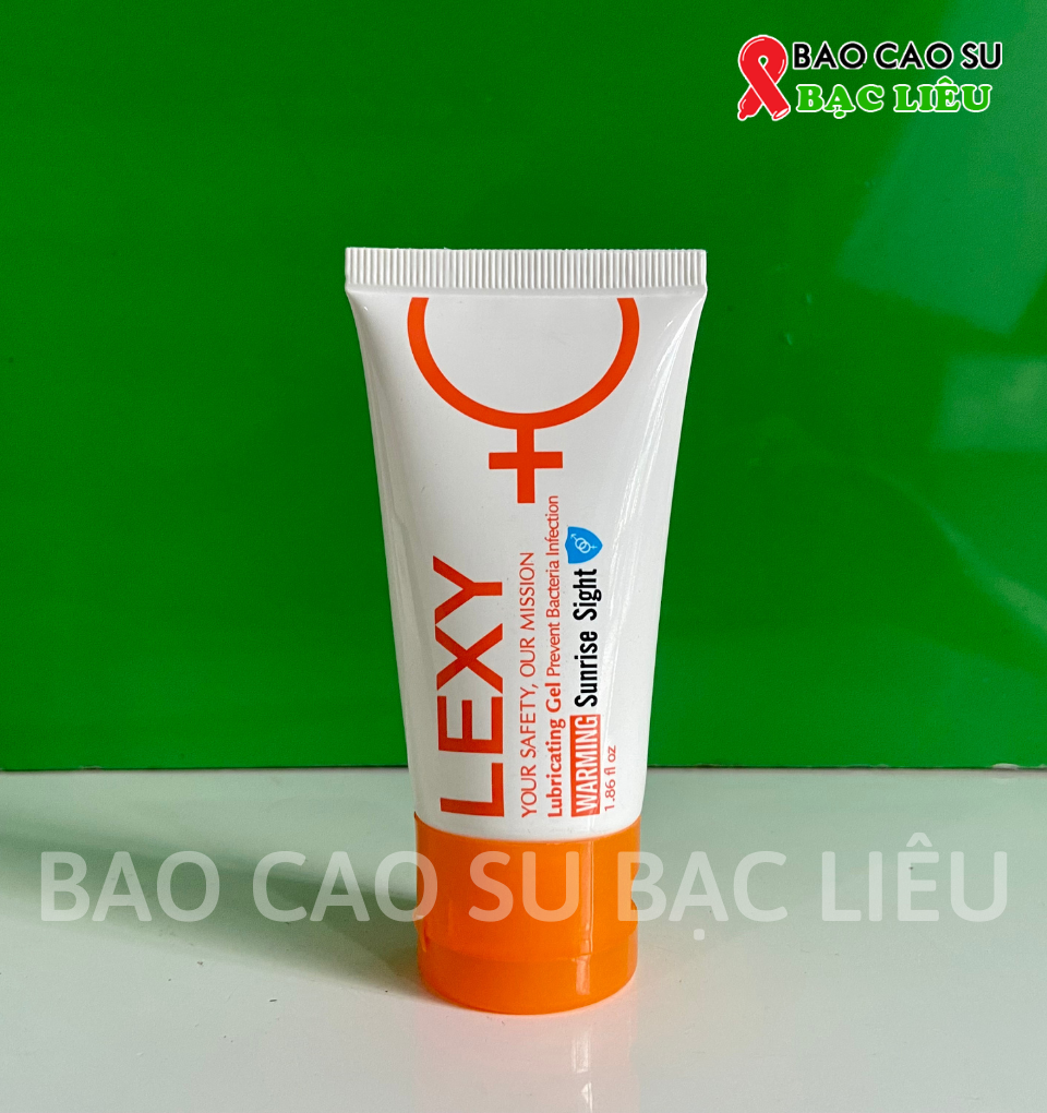 Gel bôi trơn Lexy Warming Sunrise Sight nóng ấm 55ml .