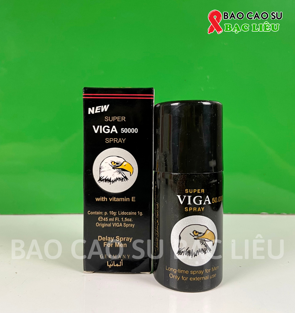 Chai Xịt Viga 50000 chống xuất tinh sớm - 45ml