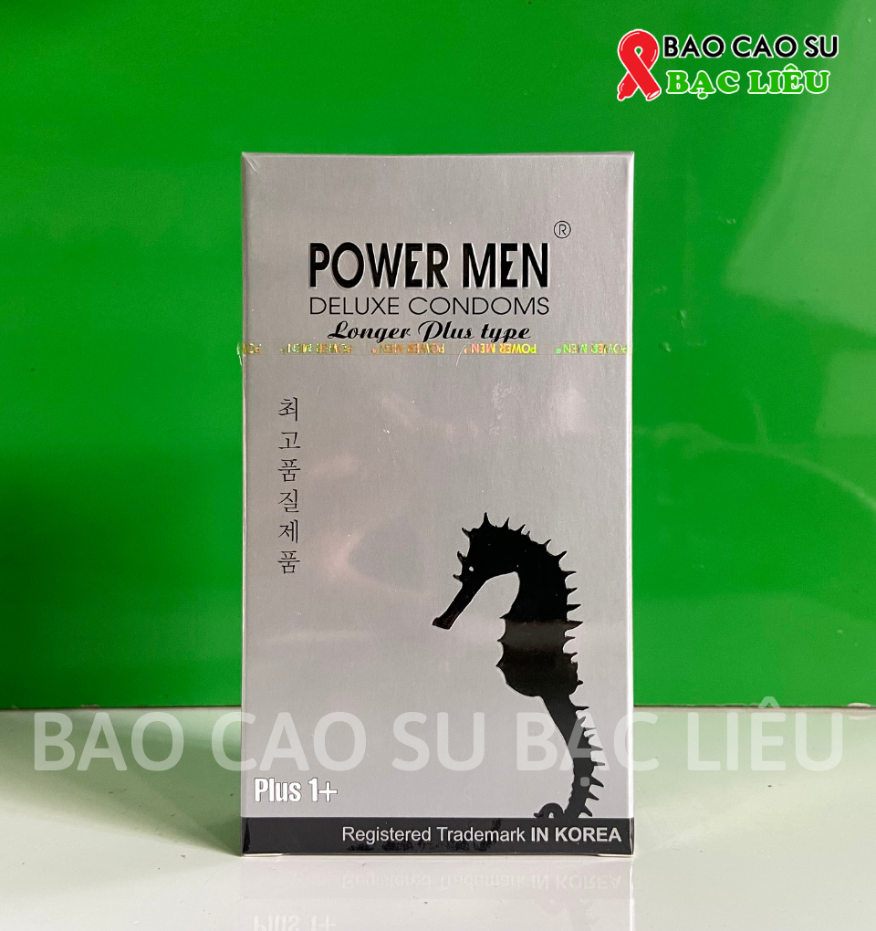 Bao cao su Power Men Long Plus hộp 12 cái