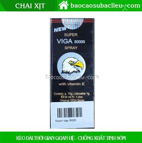 Chai Xịt Viga 50000 chống xuất tinh sớm - 45ml